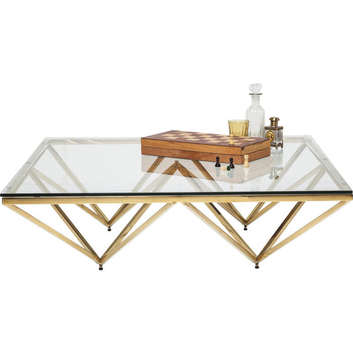 Coffee Table Network Gold 105x105cm