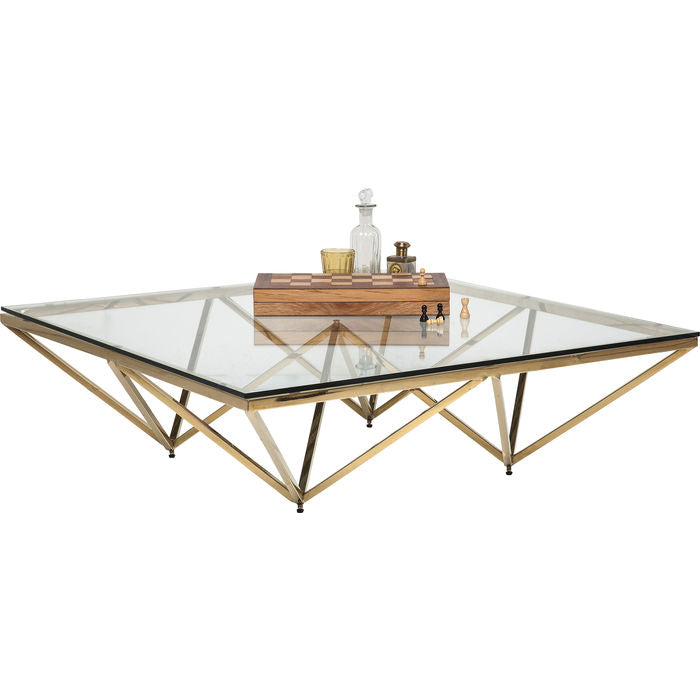 Coffee Table Network Gold 105x105cm