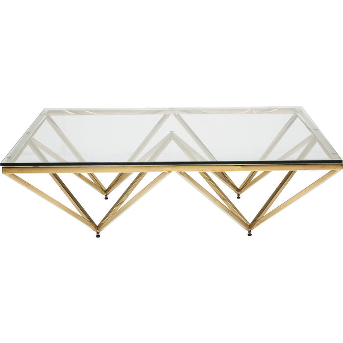 Coffee Table Network Gold 105x105cm