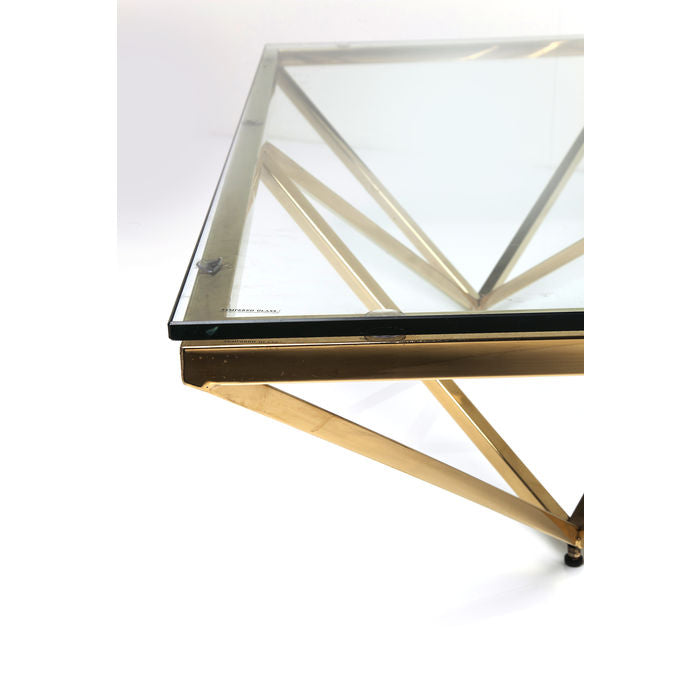 Coffee Table Network Gold 105x105cm