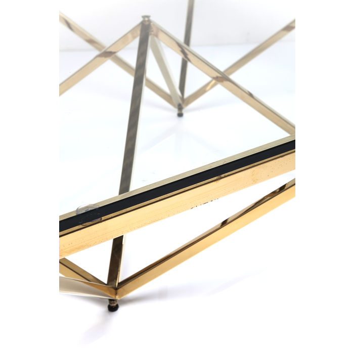 Coffee Table Network Gold 105x105cm