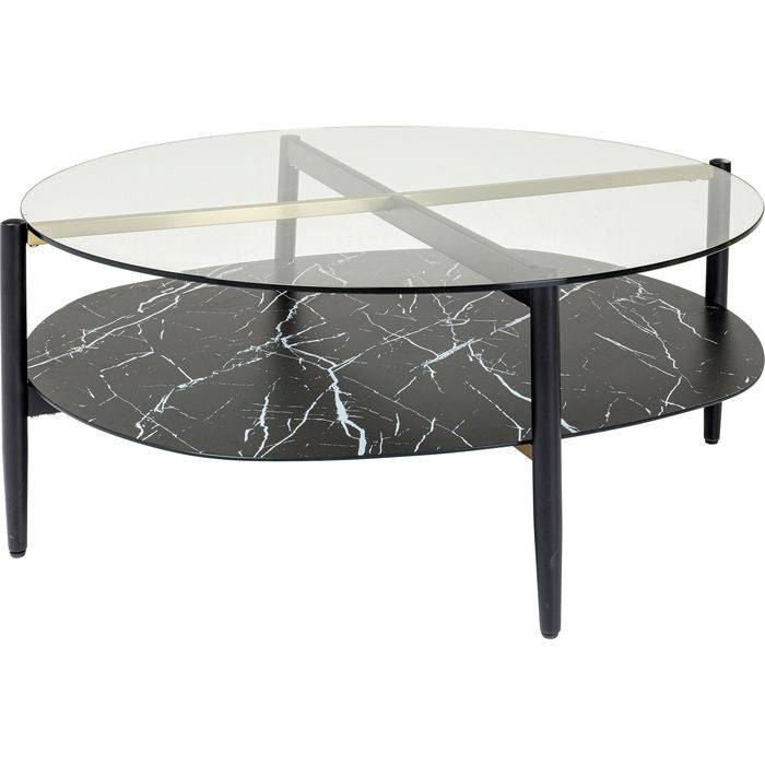 Coffee Table Noblesse Oval 97x91 - JULIA VENCE STORE