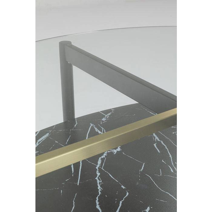 Coffee Table Noblesse Oval 97x91 - JULIA VENCE STORE