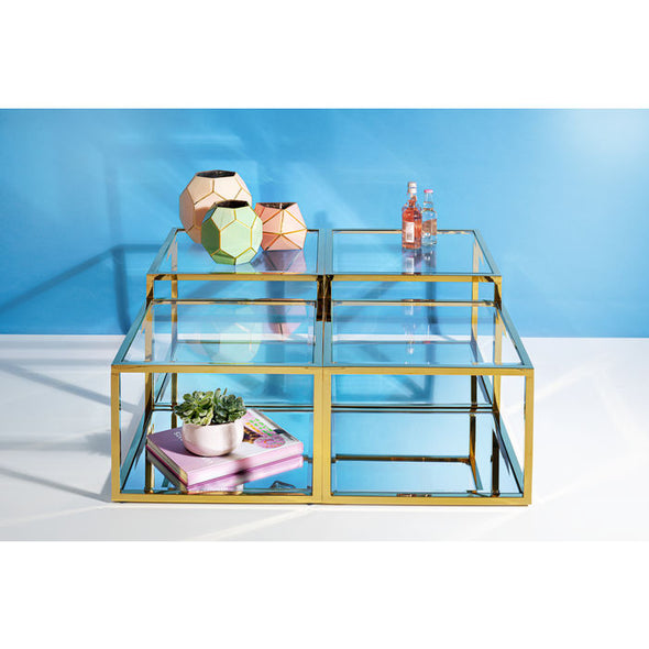 Coffee Table Orion Gold (4/Set)