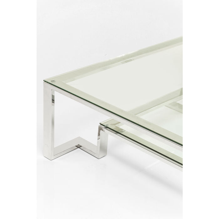 Coffee Table Silver Rush 120x120cm