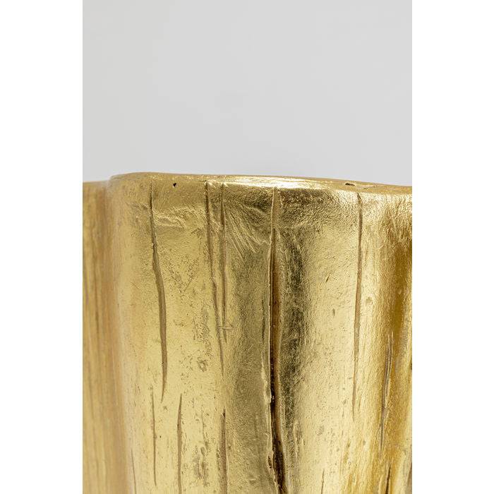 Coffee Table Tree Stump Gold 119x68cm - JULIA VENCE STORE