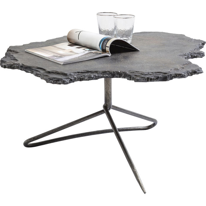 Black Limestone Coffee Table