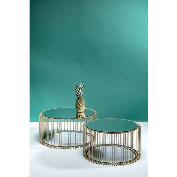 Wire Brass Coffee Table 