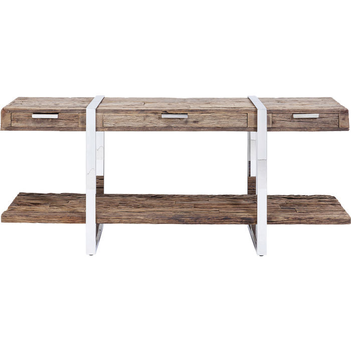 Recycled Wood Console Table