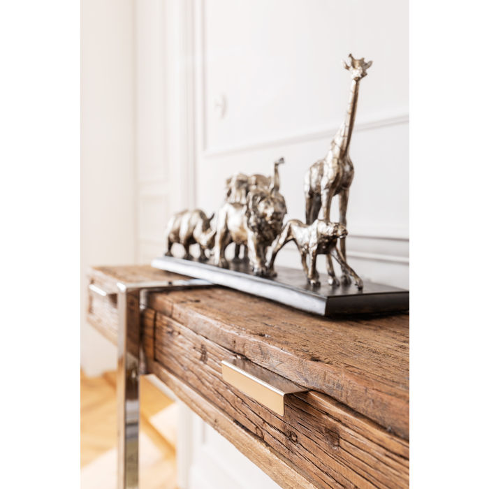 Recycled Wood Console Table