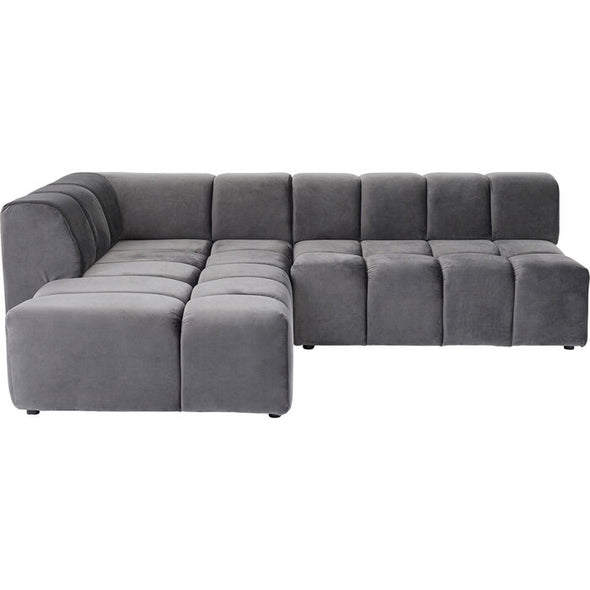 Corner Sofa Belami Grey Left