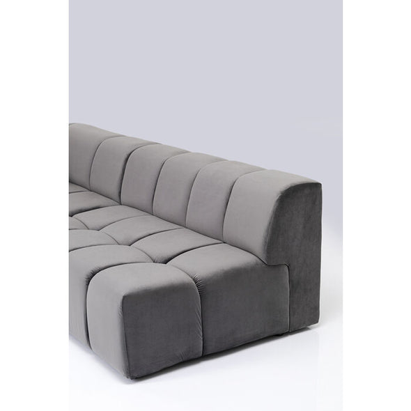 Corner Sofa Belami Grey Left
