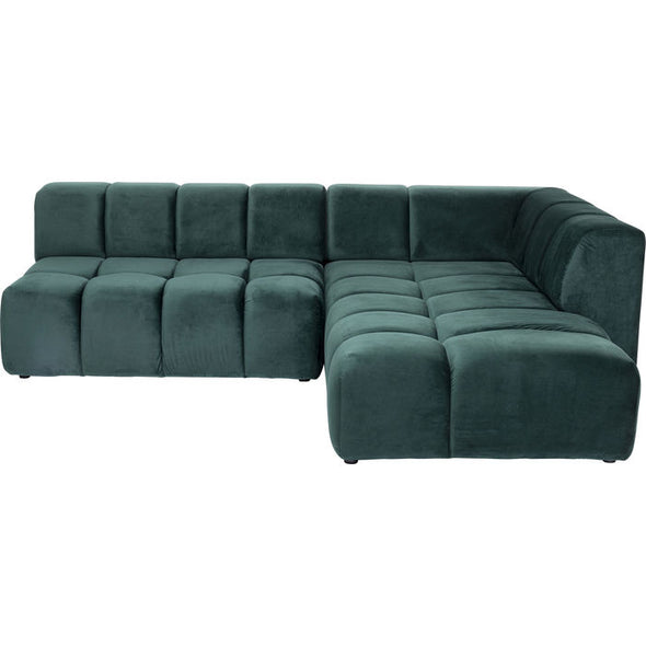 Dark Green Velvet Sofa