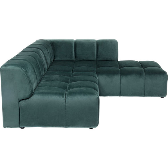 Dark Green Velvet Sofa