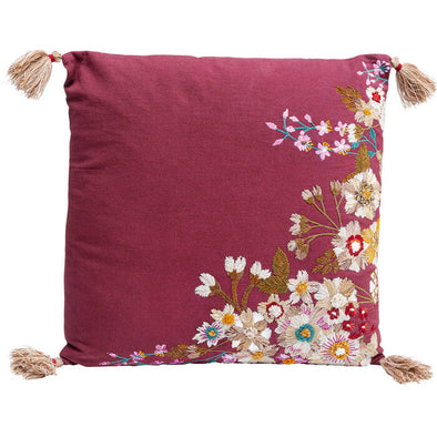 Cushion Embroidery Blossom 50x50cm