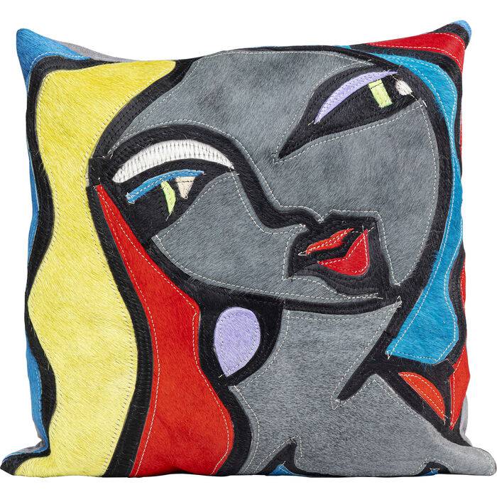 Cushion Monique Blond Hair 40x40cm - JULIA VENCE STORE