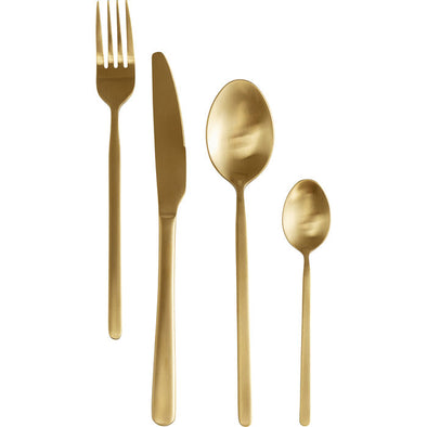 Cutlery Gloria Matt Gold (16-part)