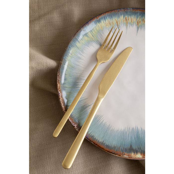 Cutlery Gloria Matt Gold (16-part) - JULIA VENCE STORE