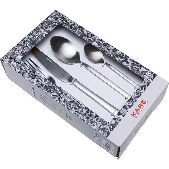 Cutlery Gloria Matt Silver (16/part)