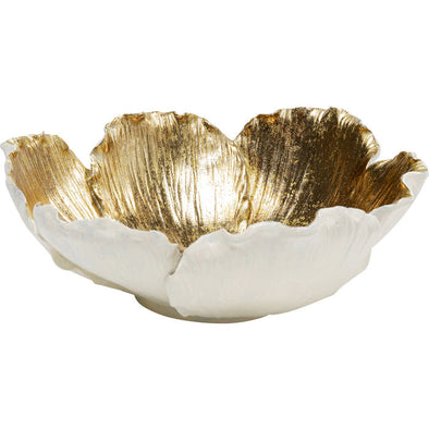 Decorative Bowl Cream Gold