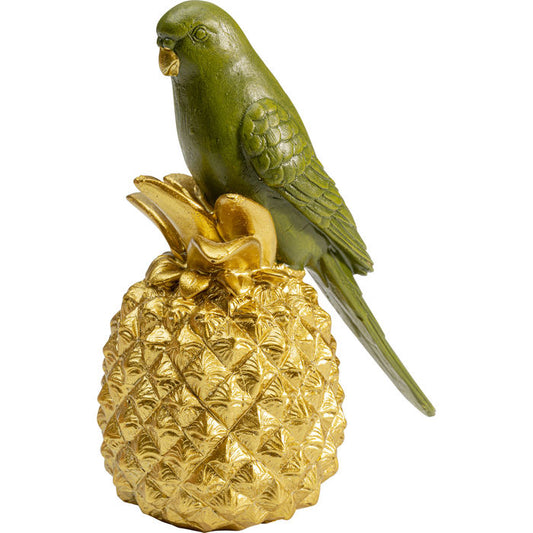 Pineapple Parrot Figurine