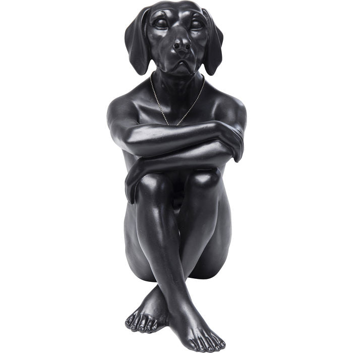 Deco Figurine Gangster Dog Black