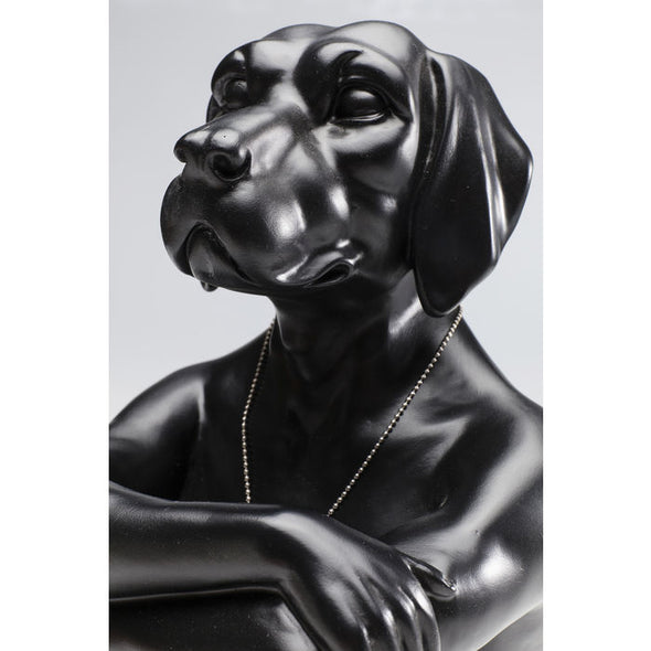 Deco Figurine Gangster Dog Black