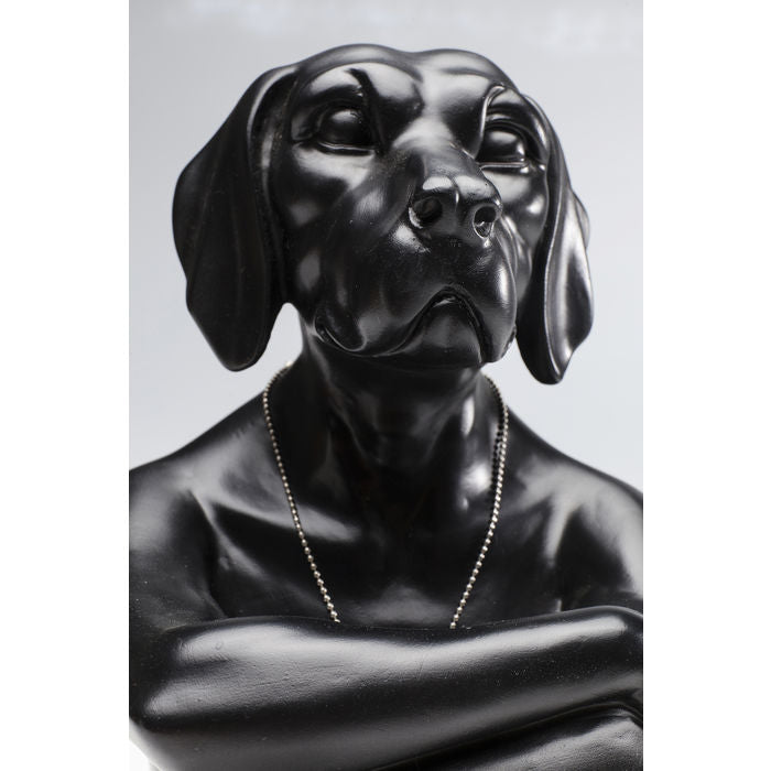 Deco Figurine Gangster Dog Black