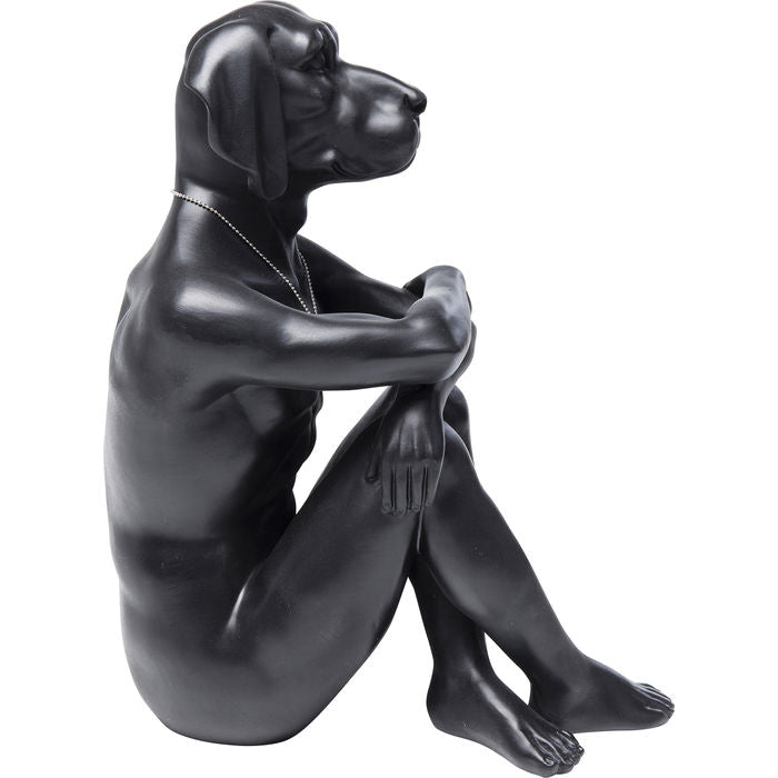 Deco Figurine Gangster Dog Black