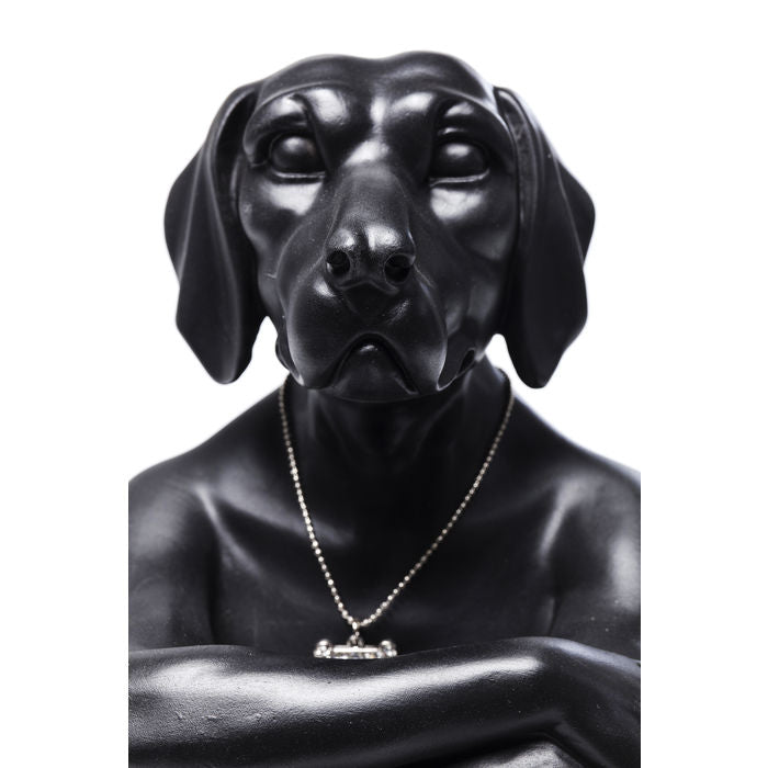 Deco Figurine Gangster Dog Black