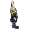 Gnome Figurine Black Gold