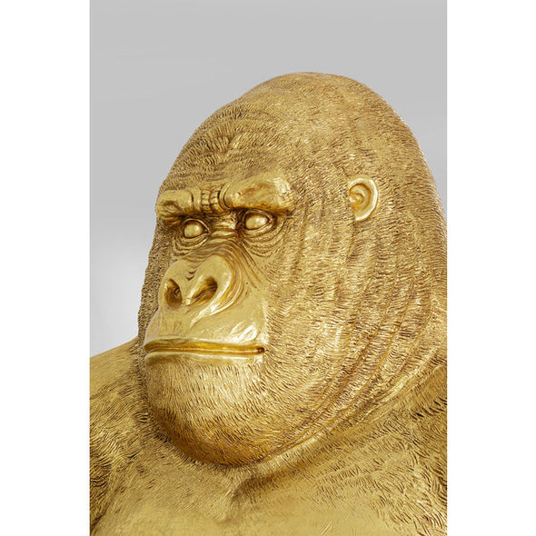 Deco Figurine Gorilla Gold XXL 249