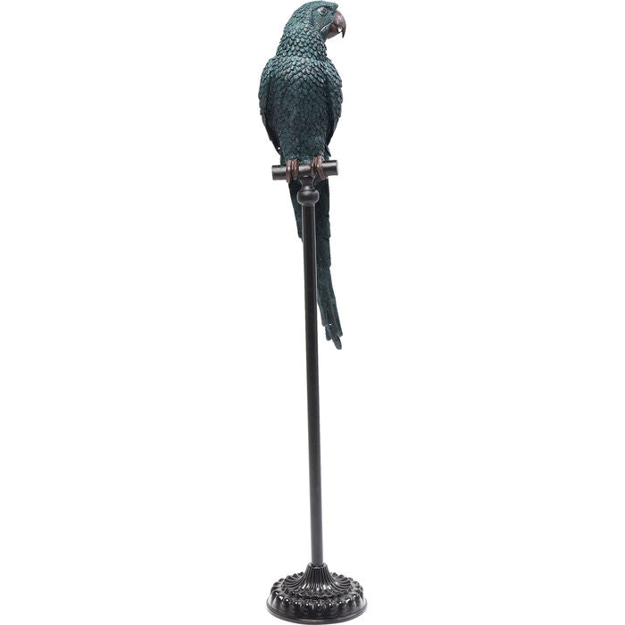 Green Parrot Figurine