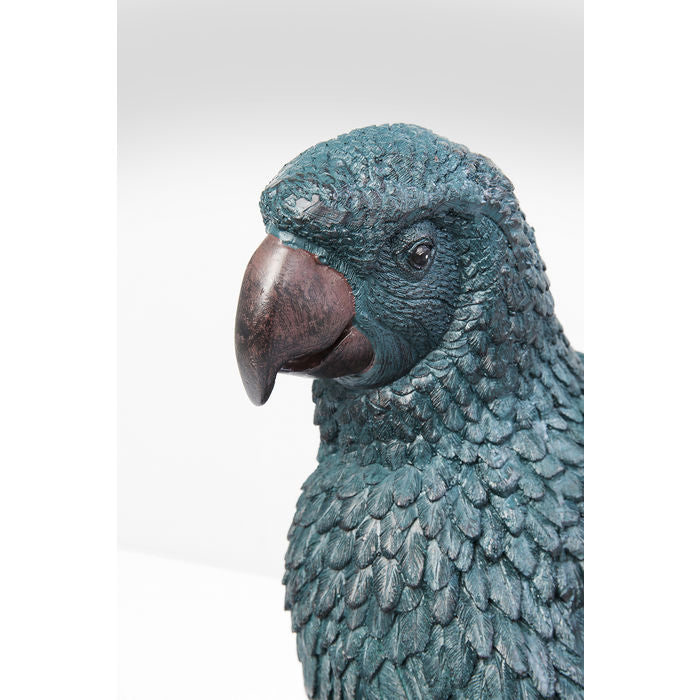 Green Parrot Figurine