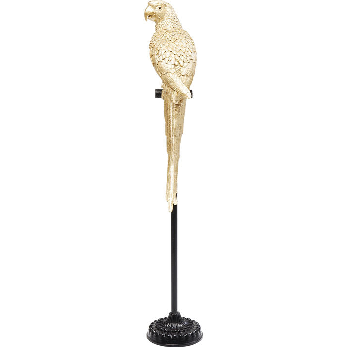 Deco Figurine Parrot Gold 116cm