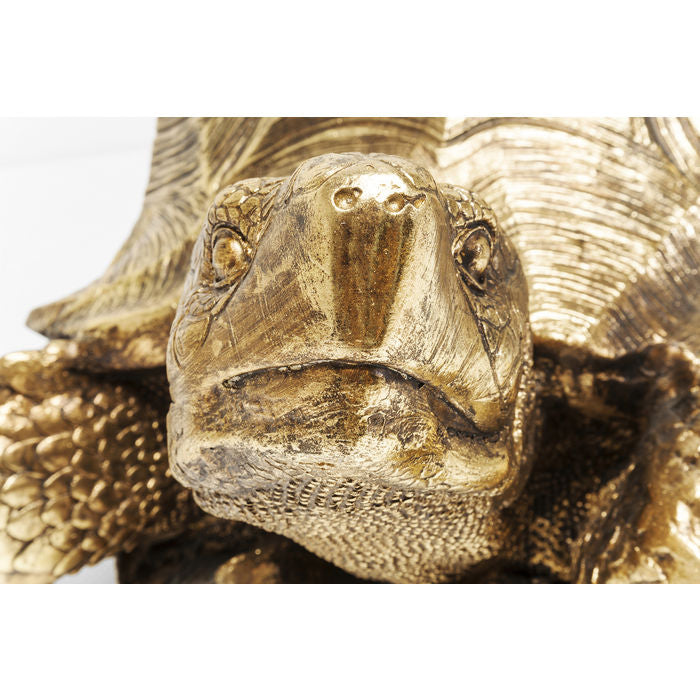 Gold Turtle Deco Figurine