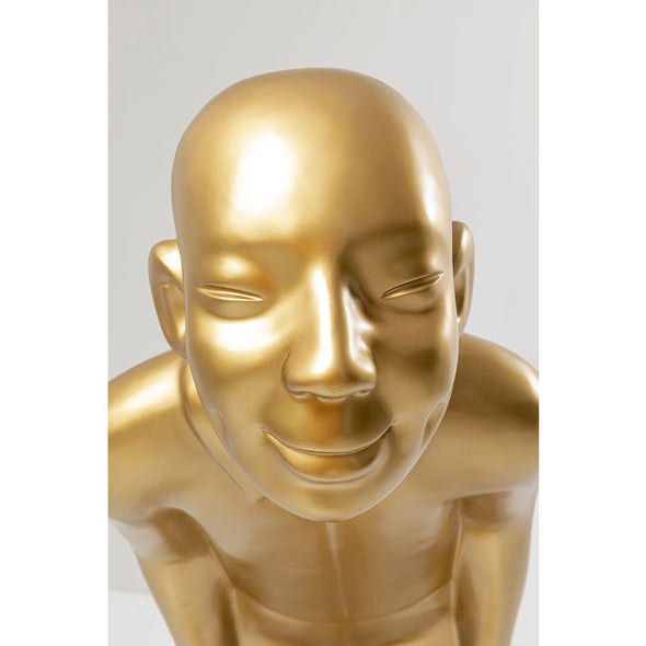 Deco Figurine Welcome Guests Gold Big