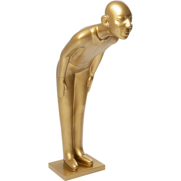 Deco Figurine Welcome Guests Gold Big