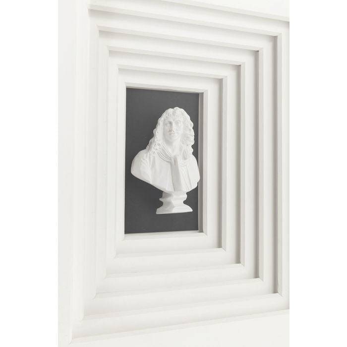 Classic Plaster Bust Wall Decor