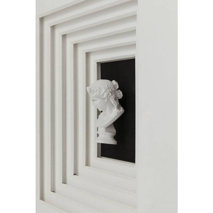 Classic Plaster Bust Wall Decor