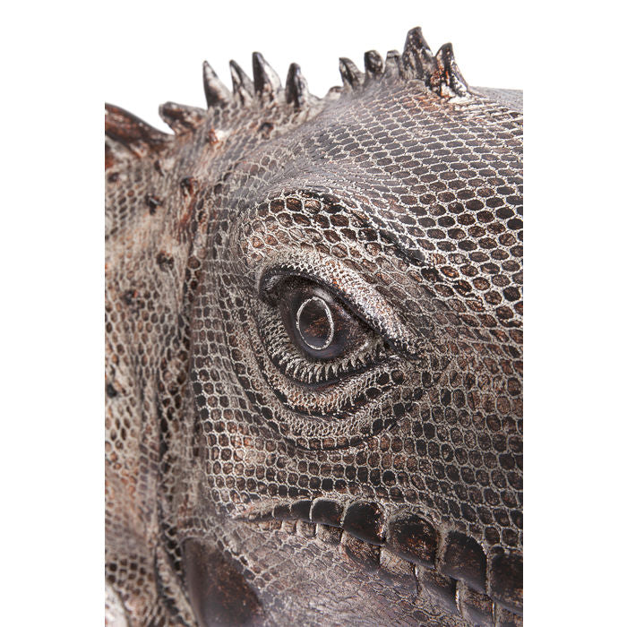 Handcrafted Iguana Sculpture