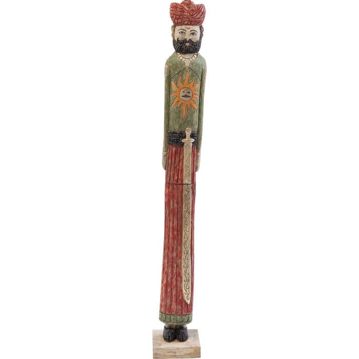 Deco Object Indian Couple Raja 93cm - JULIA VENCE STORE