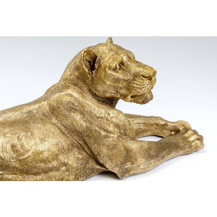 Deco Object Lion Gold 113cm - JULIA VENCE STORE