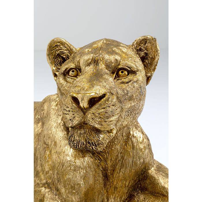 Deco Object Lion Gold 113cm - JULIA VENCE STORE