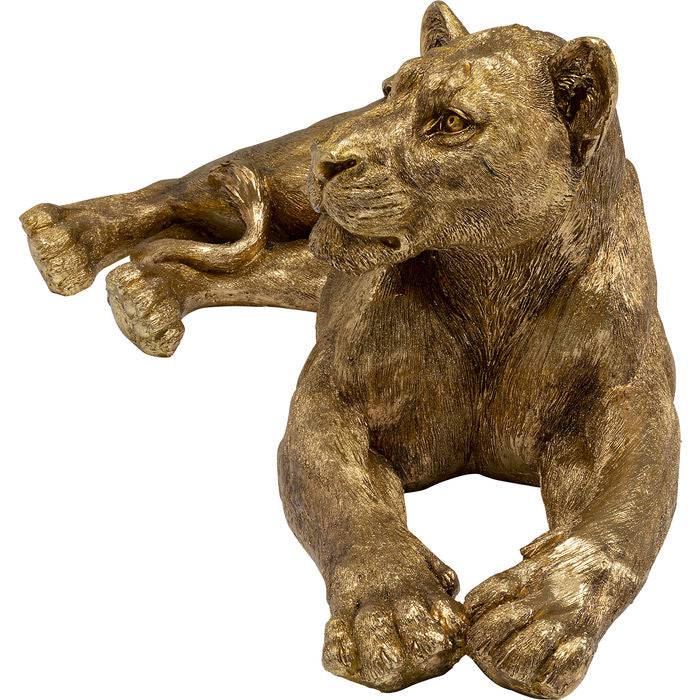 Deco Object Lion Gold 113cm - JULIA VENCE STORE