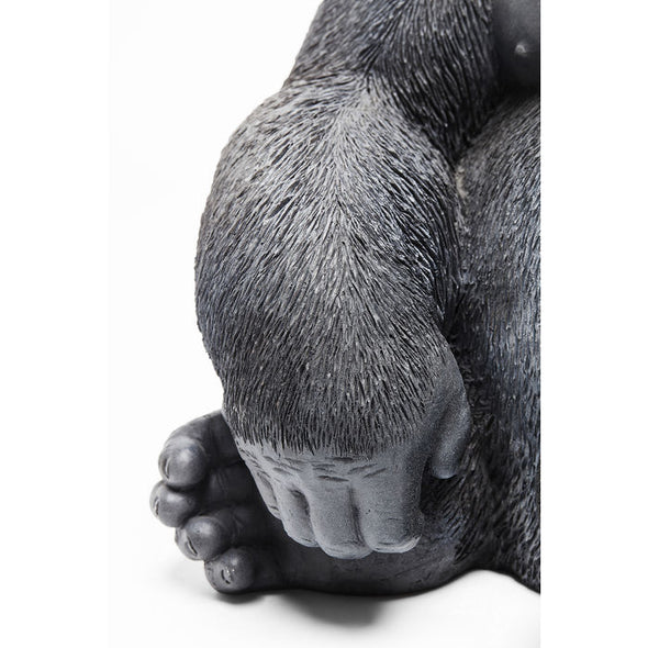 Deco Object Monkey Gorilla Side Medium Black