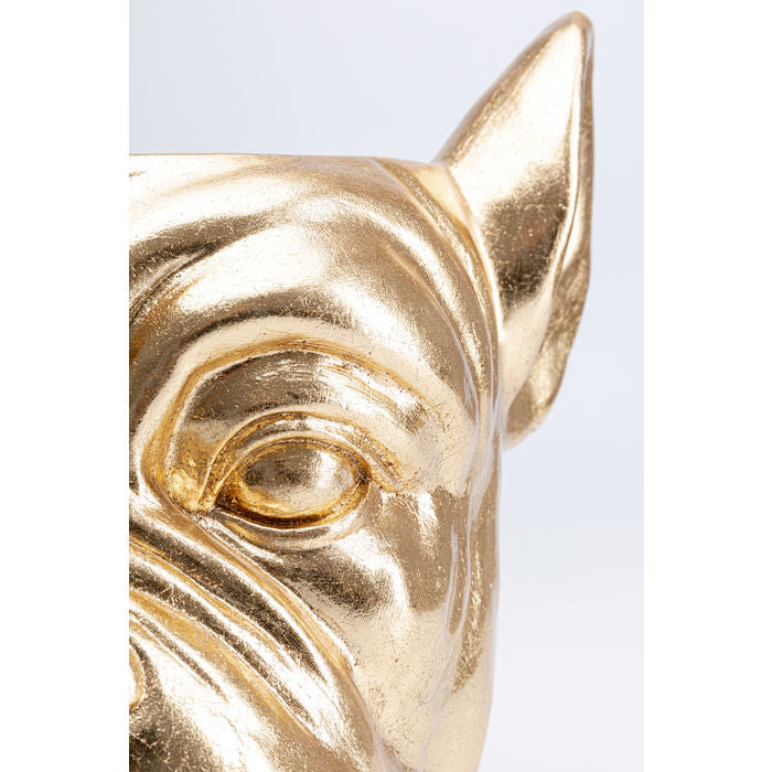 Deco Planter Bulldog Gold