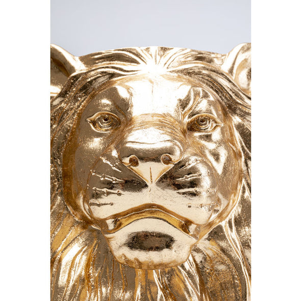 Deco Planter Lion Gold