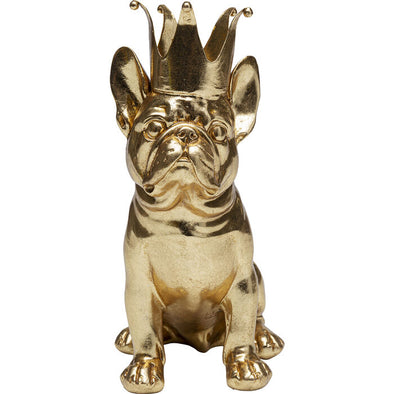 Deco Figurine Crowned Dog