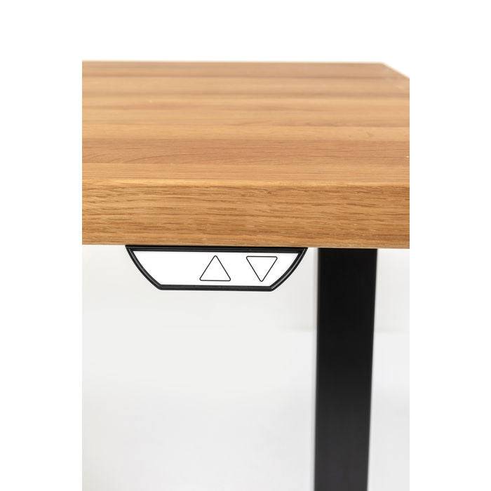 Desk Office Jackie Oak Black 160x80